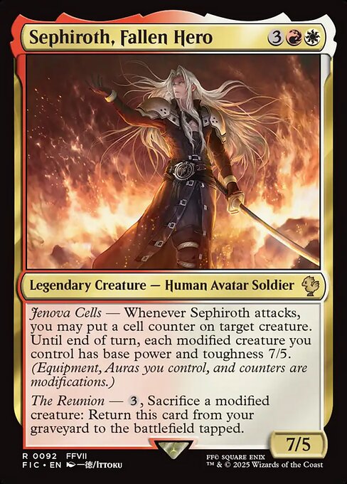 Sephiroth, Fallen Hero [Foil]