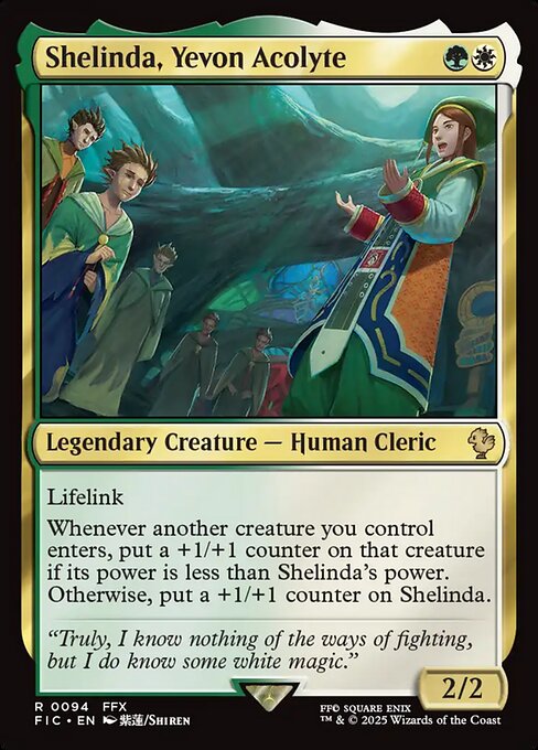 Shelinda, Yevon Acolyte [Foil]