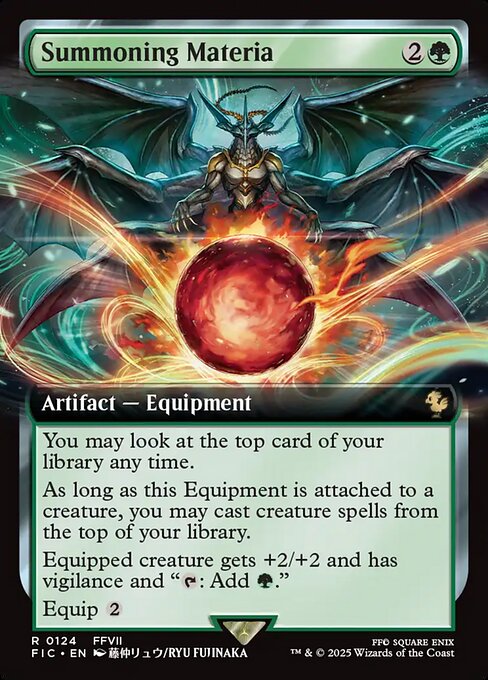 Summoning Materia [Extended Artwork Foil]