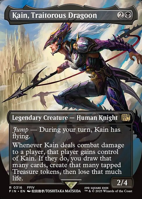 Kain, Traitorous Dragoon [Final Fantasy Artist]