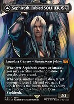 Sephiroth, Fabled SOLDIER // Sephiroth, One-Winged Angel [Final Fantasy Artist]