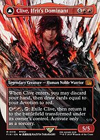 Clive, Ifrit's Dominant // Ifrit, Warden of Inferno [Final Fantasy Artist]