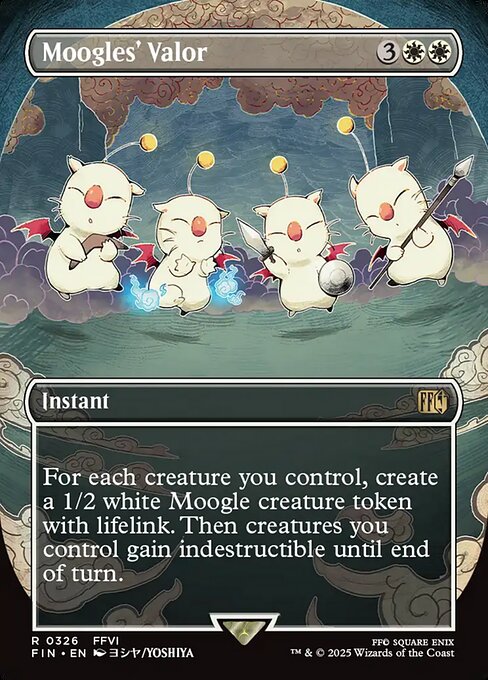 Moogles' Valor [Woodblock Foil]