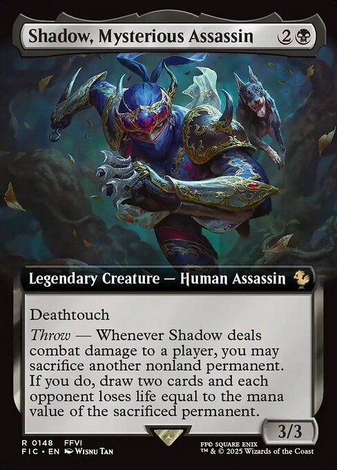 Shadow, Mysterious Assassin [Extended Artwork]