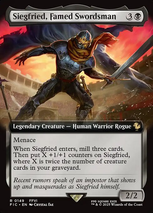 Siegfried, Famed Swordsman [Extended Artwork]