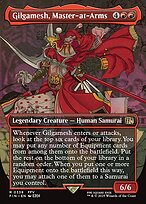 Gilgamesh, Master-at-Arms [Woodblock]