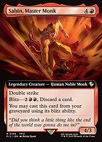 Sabin, Master Monk [Extended Artwork]