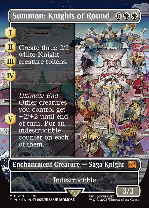 Summon: Knights of Round [Woodblock Foil]