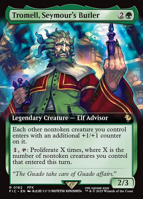 Tromell, Seymour's Butler [Extended Artwork]