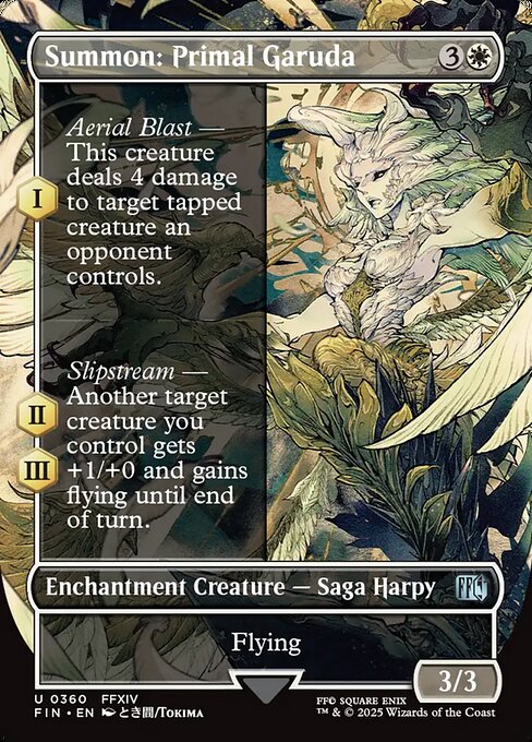 Summon: Primal Garuda [Woodblock Foil]