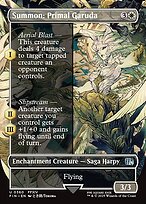 Summon: Primal Garuda [Woodblock]