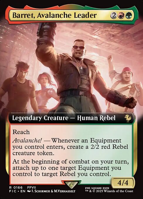 Barret, Avalanche Leader [Extended Artwork]