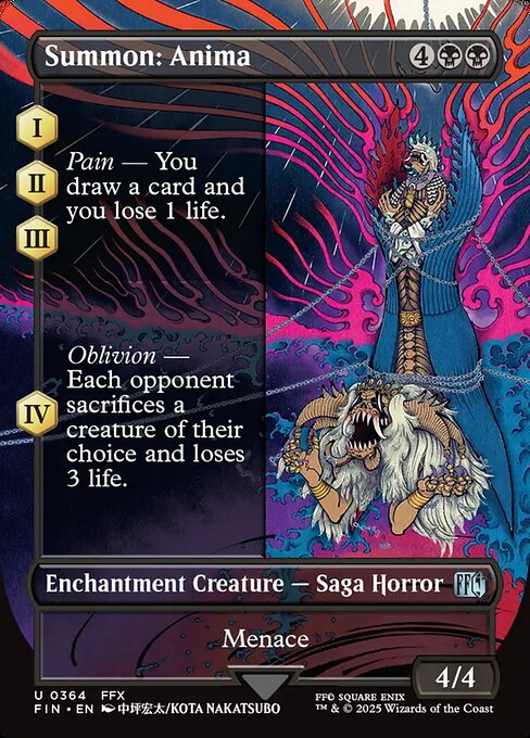 Summon: Anima [Woodblock]