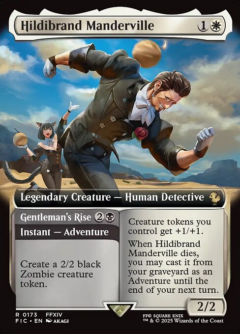 Hildibrand Manderville // Gentleman's Rise [Extended Artwork Foil]