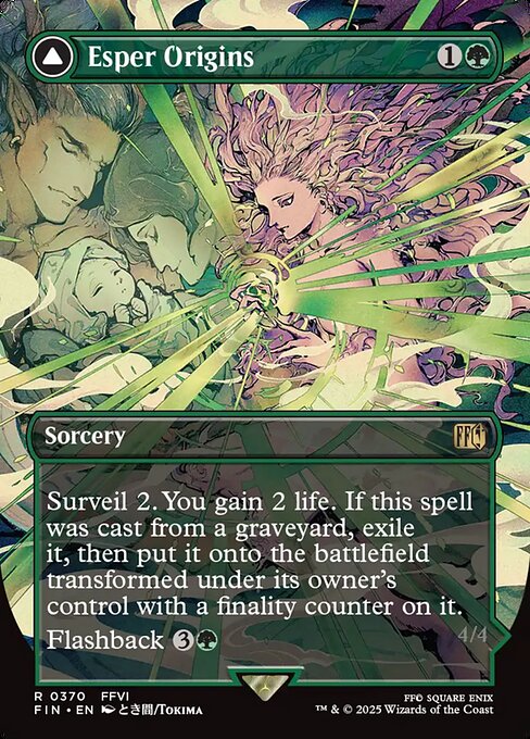 Esper Origins // Summon: Esper Maduin [Woodblock Foil]