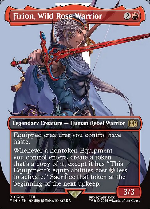 Firion, Wild Rose Warrior [Character Card Foil]