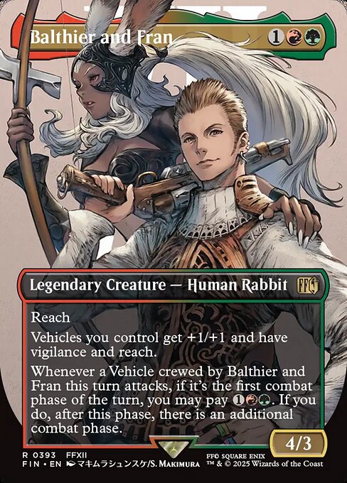 Balthier and Fran [Character Card]