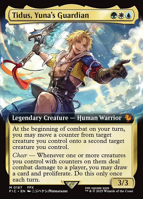 Tidus, Yuna's Guardian [Extended Artwork Foil]