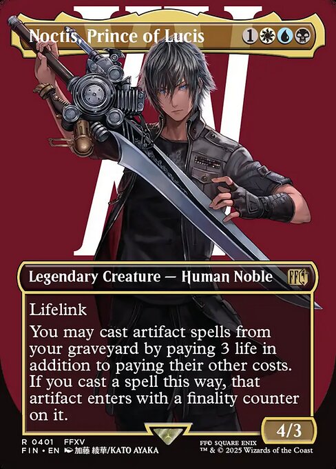 Noctis, Prince of Lucis [Character Card Foil]