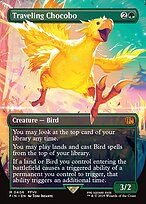 Traveling Chocobo [Borderless Foil]