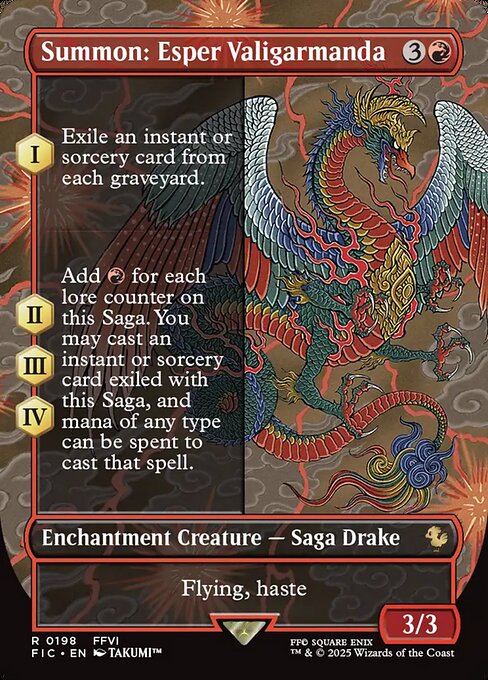 Summon: Esper Valigarmanda [Borderless Saga]