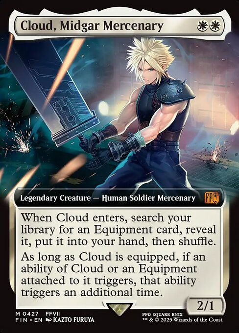 Cloud, Midgar Mercenary [Extended Artwork]