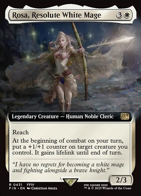 Rosa, Resolute White Mage [Extended Artwork]