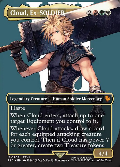 Cloud, Ex-SOLDIER [Borderless]