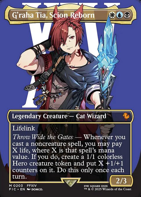 G'raha Tia, Scion Reborn [Borderless Foil]