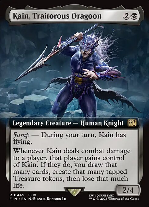Kain, Traitorous Dragoon [Extended Artwork]