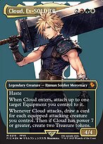 Cloud, Ex-SOLDIER [Borderless Surge Foil]