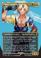 Tidus, Yuna's Guardian [Borderless Surge Foil]