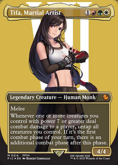 Tifa, Martial Artist [Borderless Surge Foil]
