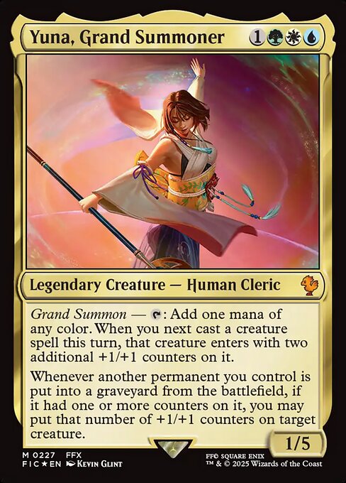 Yuna, Grand Summoner [Surge Foil]