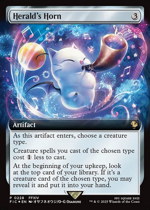 Herald's Horn [Extended Artwork Foil]