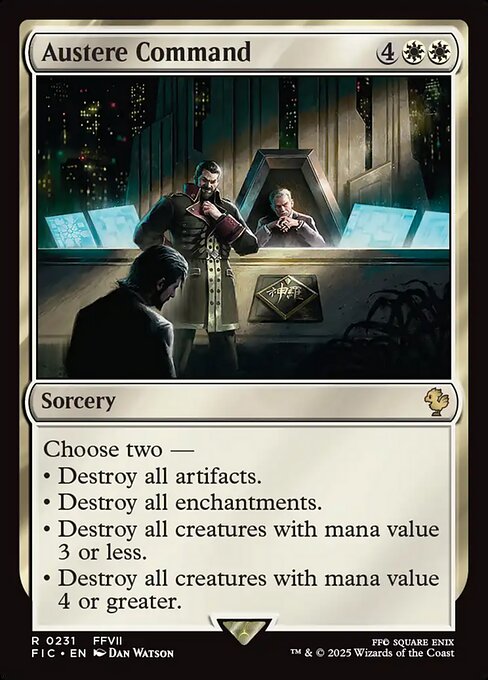 Austere Command [Foil]
