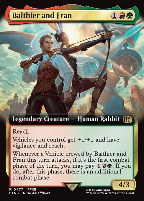 Balthier and Fran [Extended Artwork]