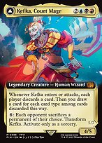 Kefka, Court Mage // Kefka, Ruler of Ruin [Extended Artwork]