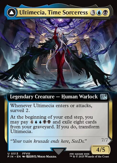 Ultimecia, Time Sorceress // Ultimecia, Omnipotent [Extended Artwork]