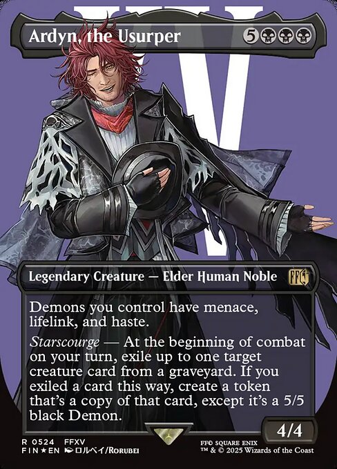 Ardyn, the Usurper [Surge Foil Character Card]