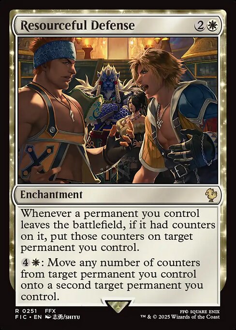 Resourceful Defense [Foil]