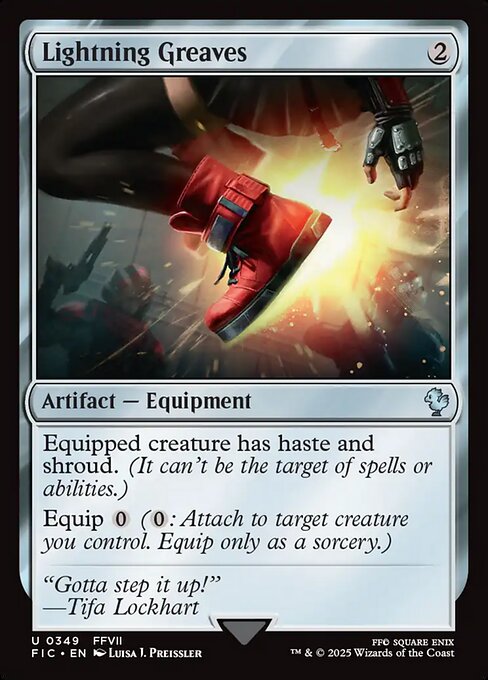 Lightning Greaves [Foil]