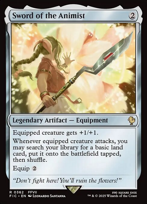 Sword of the Animist [Foil]