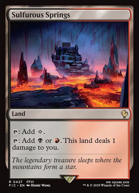 Sulfurous Springs [Foil]