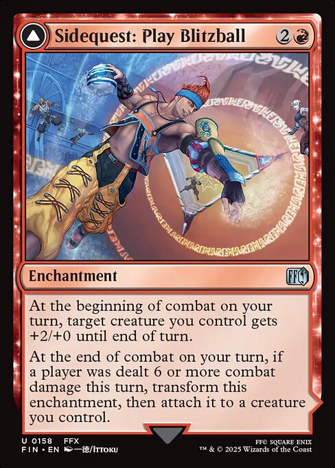 Sidequest: Play Blitzball // World Champion, Celestial Weapon [Foil]