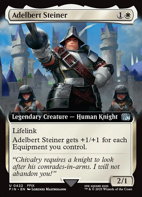 Adelbert Steiner [Extended Artwork Foil]