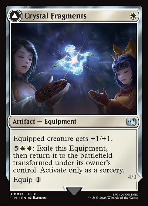 Crystal Fragments // Summon: Alexander [Foil]