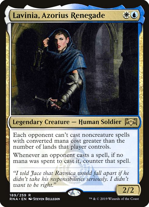Lavinia, Azorius Renegade [Foil]