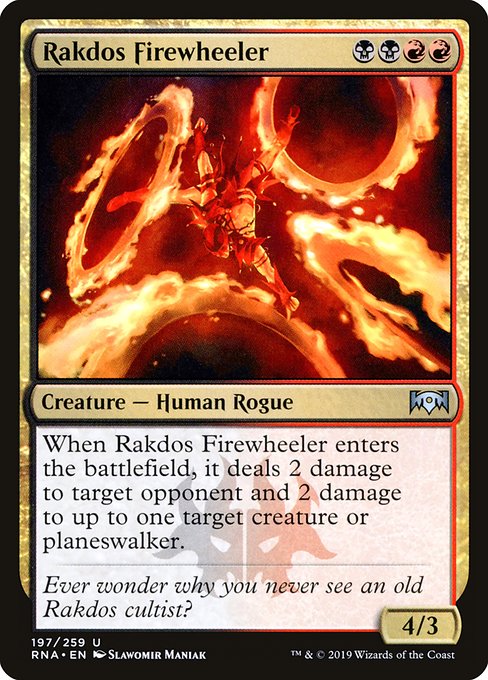 Rakdos Firewheeler [Foil]