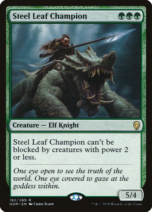 Steel Leaf Champion [Foil]